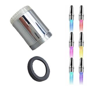LED Light 7 Color Change Faucet For Kitchen Bathroom Glow Water Saving Faucet Aerator Tap Nozzle Shower Accessories