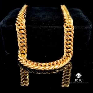 D115 Dây chuyền nam bản 1cm thiết kế cao cấp JOJO