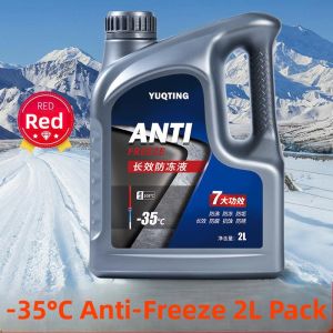 MONLEYTA | German Long-Lasting Red Automobile Engine Coolant Anti-Freeze Fluid For Car Radiator Water Box Freeze Point -45℃ 4L Net Content