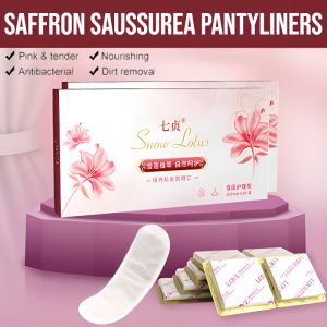 Saffron Saussurea Pantyliners Breathable Herbal Pads Comfortable Fit Soft And Skin-Friendly Panty Liners