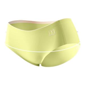 MiiOW | MiiOW Womens Ice Silk Antibacterial Triangle Panties Seamless Mid-Waist Butt Lifting Comfortable Underwear Summer New Arrival