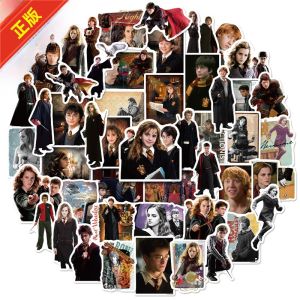 Harry Potter Movie Poster Stickers 50 Pieces Triangle Characters Scrapbooking Wall Decals Collaborative Film Accessories