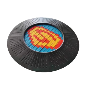 Large Outdoor Buried Ground Trampoline Childrens Fitness Training Equipment for Playground And Community Leisure Facilities