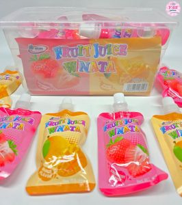 20pcs FRUIT JUICE W/NATA/ loot bag fillers / paninda / giveaways / party favors.