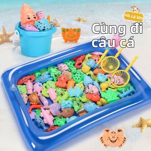Đồ chơi câu cá nam châm XIDIQI dành cho trẻ em từ 2-3 tuổi