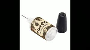 25ml Clock & Watch Lubricant Oil with Brush. Precision Maintenance for Gears & Movements. Anti-Rust Noise Reduction & Smooth Run