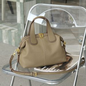 SHUCAI | Genuine Leather Fashion Womens Handbag Luxury Designer Ladies Shoulder Crossbody Bags High Quality Large Capacity Tote Bag