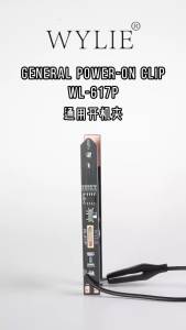 MECHANIC | WYLIE WL-617P General Power-on Clip Clamping Design For IP Android Phone Tablet Motherboard Power-on& Ayxiliary Trouble Shooting