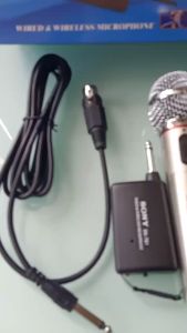 [pelangi shop] Microphone Wireless & Kabel SSN-781 / Mic SN-781 Berkualitas