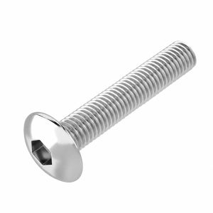 GUWANJI | Large Head Hexagonal Stainless Steel Bolts M4