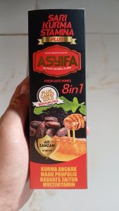 Ranumbi Asyifa Herbal Sari Kurma Stamina Plus 8 in 1 - 350mL Original