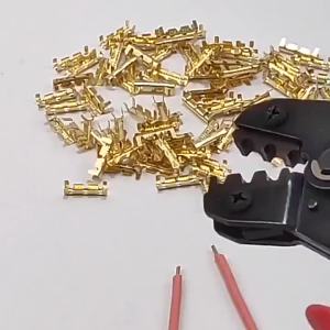 50/100/200 CÁI Đầu Nối Dây Cắm Nguội Hình Chữ U 453U Tab Cáp Điện Thiết Bị Đầu Cuối Nhỏ 03-15mm² Để Nối Dây Điện Áp Thấp