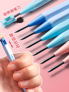 Bút Chì Tự Động Deli 2.0 Bút Chì HB Cho Học Sinh Tiểu Học Không Cần Xay Không Độc Đồ Dùng Văn Phòng Phẩm Bút Chì Đầu Dày