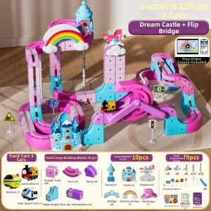 Educational Magnetic Track Building Toy Suitable For Girls Preschoolers