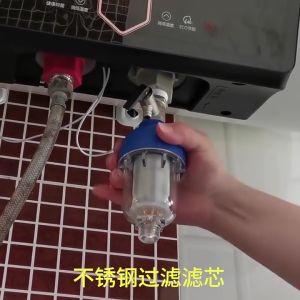 Bộ lọc cặn bình nước dụng cụ lọc cặn nước bộ lọc nước sinh hoạt đồ lọc nước khử khuẩn lõi lọc inox công nghệ Nano Ag+ dụng cụ lọc nước chống nhiễm