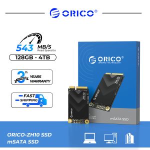 ORICO mSATA SSD 128GB 256GB 512GB 1TB 2TB SATA Internal Solid State Hard Drive 5Gbps 3D NAND SSD For Desktop PC Laptop