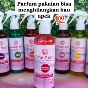 \"WANFRESH\" Parfum Pakaian Wangi Tahan Lama 220ml - Sudah Terdaftar Kemenkes