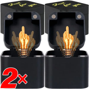 2Pcs Christmas Interesting Prank Gift Christmas Box Funny Creative Gifts Office Desk Decoration Home Decoration
