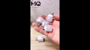 MQ（Pengiriman dari Jakarta）Mengisi daya harta lampu USB Lampu pelindung mata LED lampu daya ponsel komputer kreatif USB lampu malam USB kecil cahaya bulat