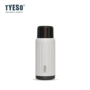 TYESO | TYESO Striped Vacuum Flasks 500/750ML Stainless Steel Insulated Bottle Keep Hot/Cold Water Cup Outdoor Sports/Travel Drinkware