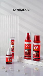 YURIZUMI - BPOM Kormesic Pomegranate Essence Water 130ml Toner Wajah Glowing Mencerahkan