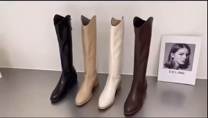 Women Elegant Boots Simple Boots Autumn/winter Black Boots