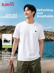 BALENO | 7A Antibacterial Ice Silk Embroidery T-Shirt
