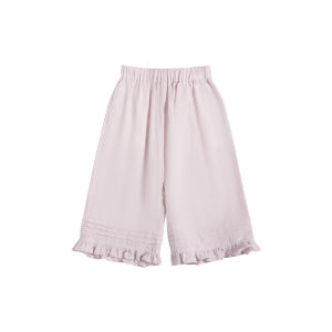 toz mama | Ruffled Tuck Fold Straight Leg Pants for Girls