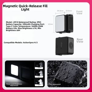 Ulanzi | Magnetic Quick Release Video Lighting Compatible with DJI Devices