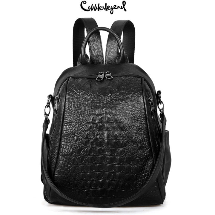 cobbler legend leather backpack Multifunctional Large Genuine Handbag Roomy Org Upbeat Boot Elevate your purse game with the Cassidy 40 Hand Tooled Western Purse Strap Buffalo Leather Sling Bag |
