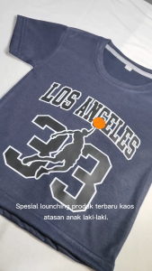 Baju Kaos Jersey Anak Laki Laki Karakter Distro Anak Cowok Basket Ball Keren Umur 1 - 10 Tahun