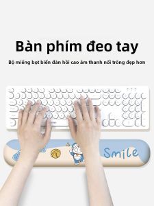 Đệm Tay Hình Gấu Trúc Dễ Thương Đệm Tay Bảo Vệ Bàn Phím Máy Tính Đệm Tay Đệm Chuột Bằng Bọt Nén Đệm Tay Đệm Bàn Làm Việc Cho Nữ