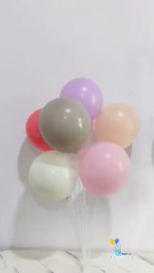 Balon Latex Macaron ISI 100 / Balon Warna Pastel 12 inch Per Pack