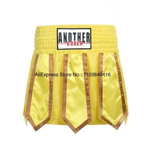 Muay Thai Shorts Professional Kick Boxing Shorts Ribbon Kickboxing Pants Men Women Kids Satin MMA Martial Arts Grappling Clothes