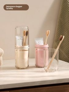 MONLEYTA | Portable Three-In-One Travel Toothbrush Kit With Toothpaste And Mouthwash Childrens Electric Toothbrush Manleyta Brand