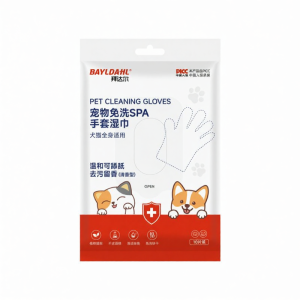 BAYLDAHL | No-Rinse Cleaning Gloves for Pets