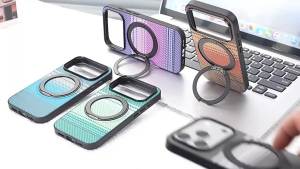 CHUBAN | 360 Rotation Metal Stand Afterglow Magnetic For Magsafe Case For Samsung Galaxy S26 S25 S24 S23 Plus Ultra FE Edge Hard Cover