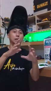 COD KIRIM CEPAT CLYNE Helm Las Otomatis Gelap Safety Pelindung Wajah Auto Darkening True Color Solar Welding Mask Multimedia - CL280