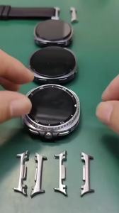 2pcs Adapters for Samsung Galaxy Watch 9 40/44mm 8 Classic 46mm Watch Band Metal Connector 20mm 22mm Strap Smartwatch Accessory
