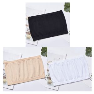 Summer One-Piece Fashion Tape Modal Cotton Tube Top Womens Base Thin Underwear Chubby Girl Plus Size Strapless Bandeau