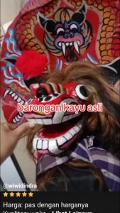 Barongan caplokan anak spon Murah Gratis Ongkir Bayar Ditempat - Barongan Pecut Barongan anak2 umur 10 Barongsai Pecut Bopo Entul Topeng barongan Barongan jumantoro Barongan anak2 umur 10 devil Barongan jumantoro asli Barongan jumantoro asli besar Sakral