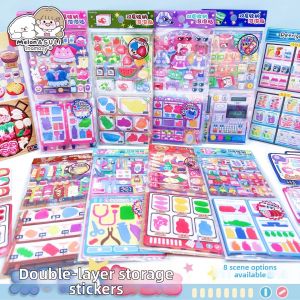 inamazy | Kindergarten Reward Organization Partitioning & Storage Decorative Stickers Double Layer