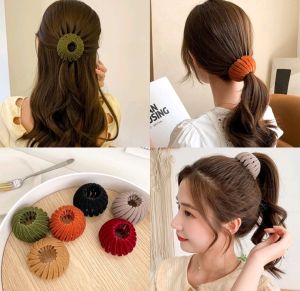 Jepitan Bird Nest Hair Claw Hairclip Women Clip Hair Ponytail