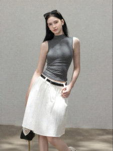 Cantonstory | Áo Dây Slim Fit Màu Xám