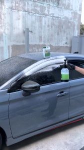 Z$ WACA WAX Auto Wash & WAX 2in1 ชุดโฟมล้างรถ ผสมแว๊กซ์ชนิดเข้มข้น +กระบอกฉีดโฟม ฉีดน้ำ ฟรี ถุงมือล้างรถ สูตรเคลือบเงา น้ำยาล้างรถ รถยนต์ มอเตอร์ไซต์ เคลือบเงา (1000ml.) น้ำยาสูตรผสมแวกซ์ FSA W961 PREMIUM WAX น้ำยาสลายคราบ Wacaเคลือบเงา