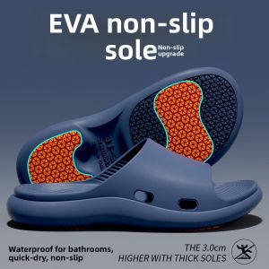 MONLEYTA | Anti-Slip EVA Slippers For Men And Women Suitable For Bath And Home Use Comfortable Summer Indoor Shoes For Middle-Aged And Elderly