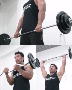 บาร์เบล EZ Bar 120CM หยักน้อย (แกน 1 นิ้ว) - เครื่องออกกำลังกาย แบรนด์ IVADE