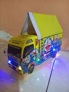 truk oleng miniatur Doraemon oleng oleng terpal oleng lampu oleng lampu terpal