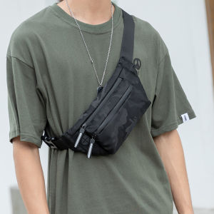 Mens Belt Bag Summer Casual Chest Bag Multi-Functional Trendy Brand Shoulder Bag Sport Bag Small Backpack Messenger Bag Mens Bag