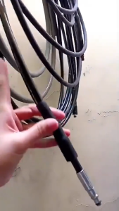 PRESSURE WASHER HOSE 6/10 METERS COMPATIBLE WITH BOS AQU100 AQT 33-10 AQT 35-12 Greenfied